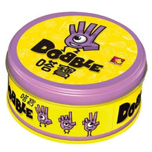 Load image into Gallery viewer, spot it and dobble card game table Board Game For Dobbles Kids Spot Cards It Go Camping Metal Tin Box SHALOM HALLOWEEN toys
